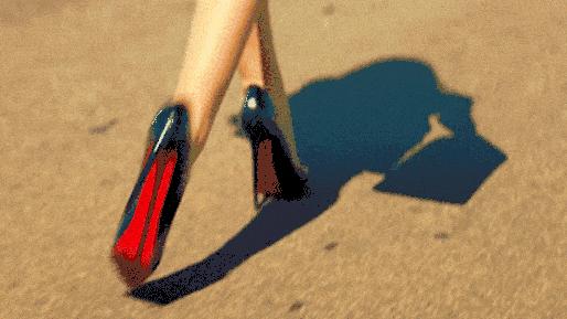 100元和500元的高跟鞋,100元的鞋和500元的鞋差距