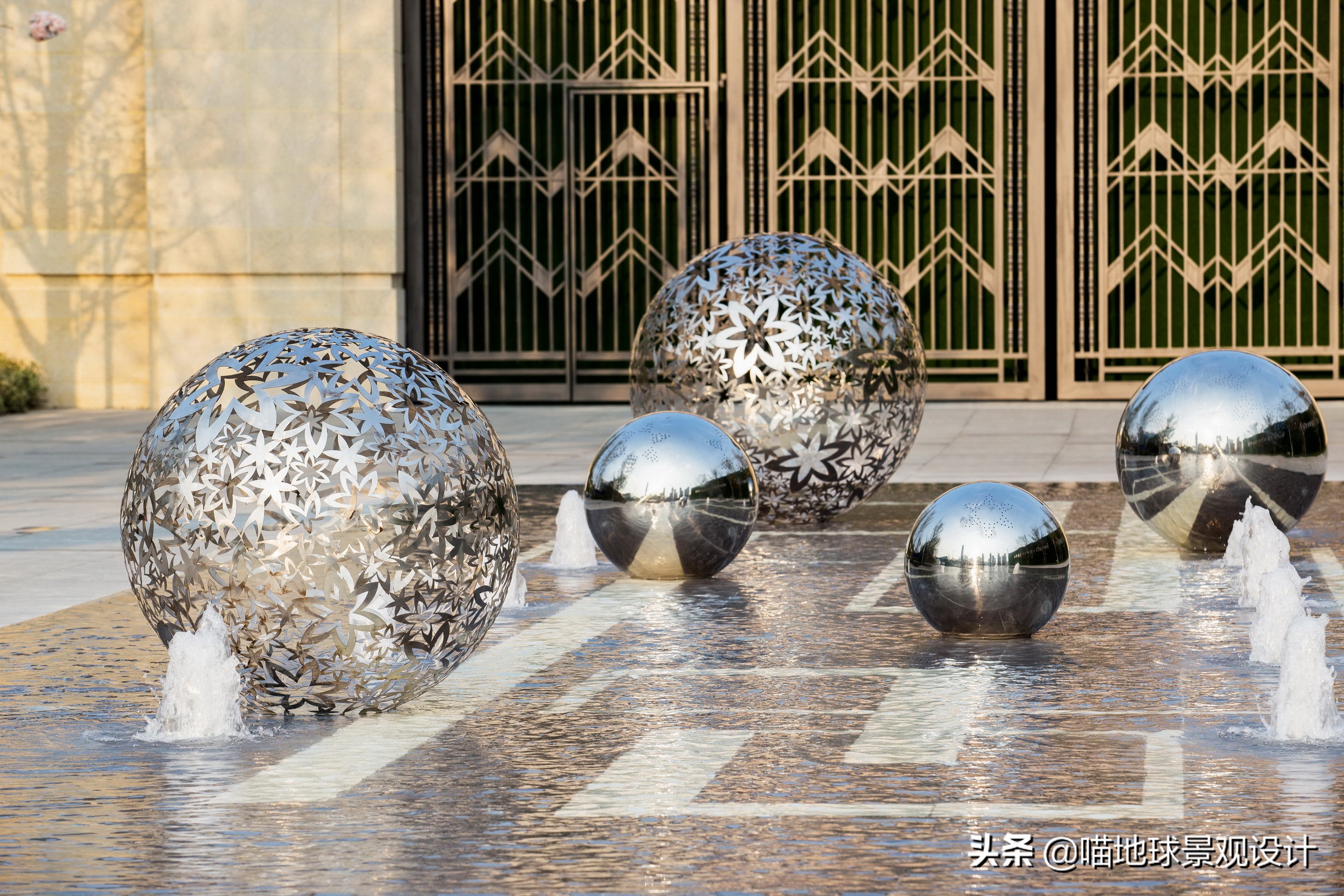 庭院景观设计60平,景观庭院设计大型造景