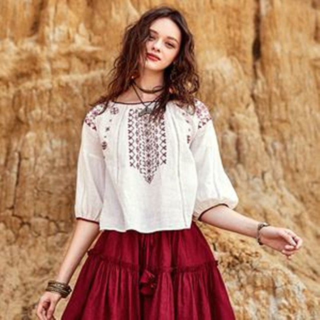 休闲风假日裙子波西米亚,穿波西米亚裙子适合什么景色拍照