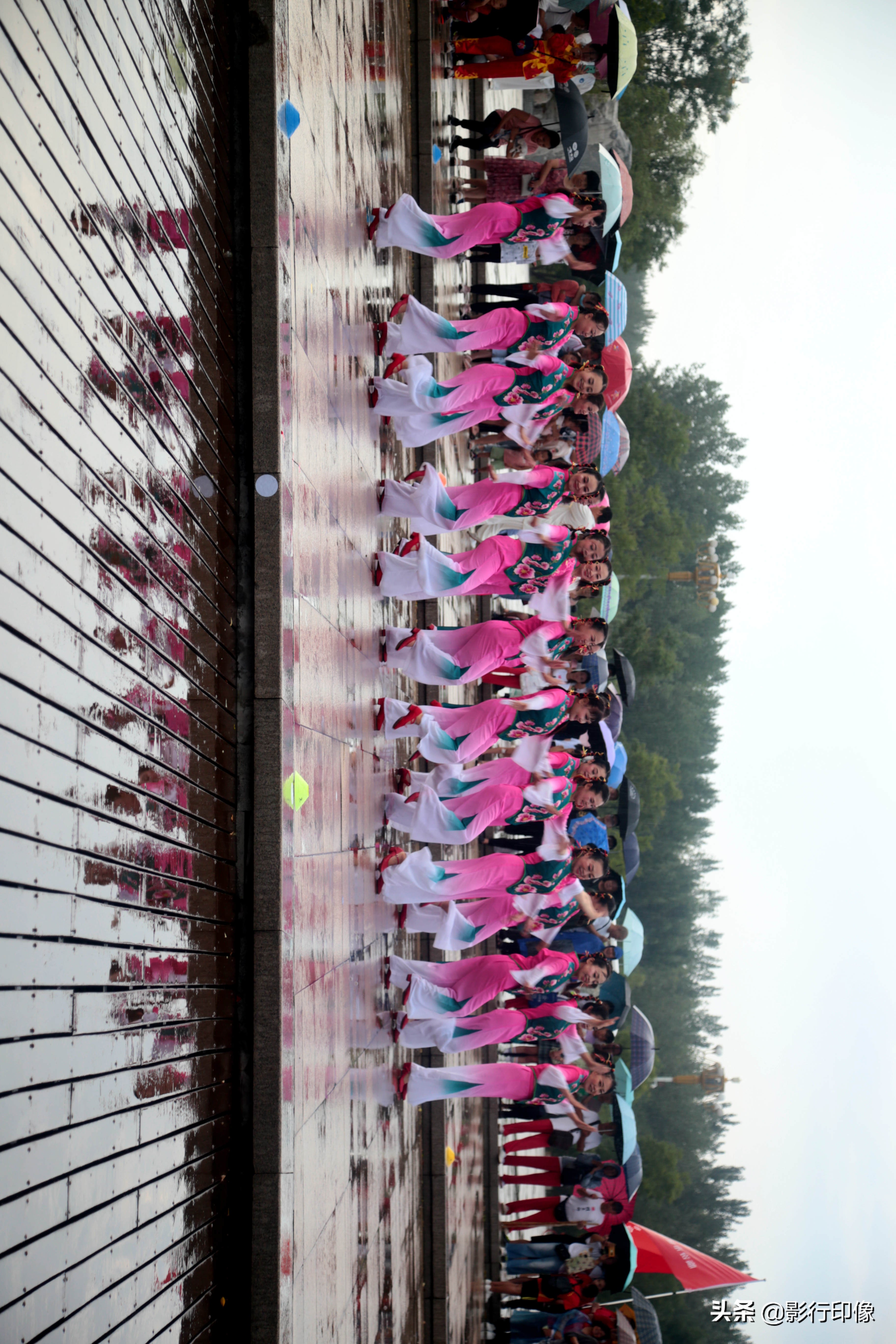 临汾市2020年全民健身启动仪式在在九州广场举行