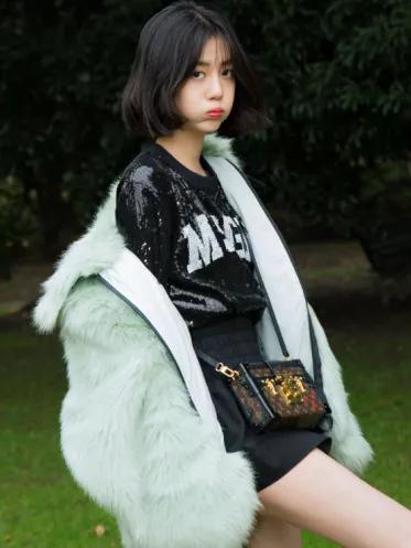 皮草穿搭博主推荐,欧美博主秋冬皮草穿搭