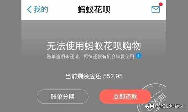 为什么我的花呗被无缘无故禁用了,花呗在什么情况下会被关闭