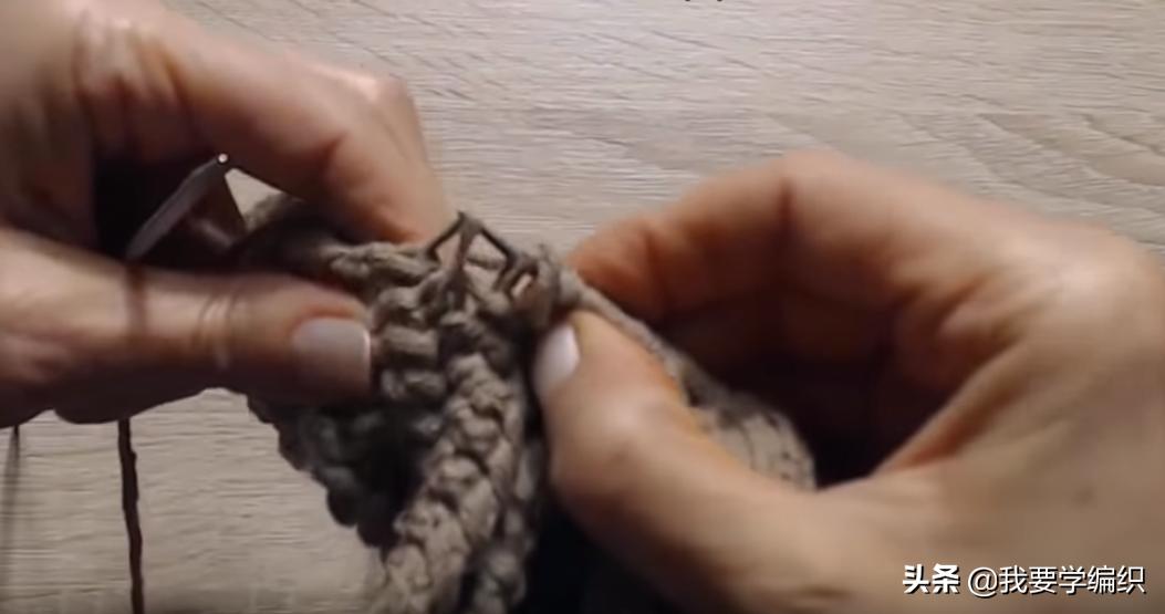 织半指手套的教程,织手套冬女款教程