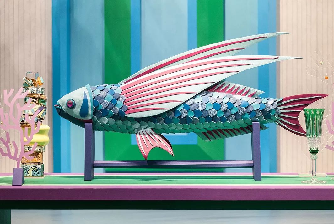 爱马仕最新的橱窗设计,手工制作的梦幻艺术空间