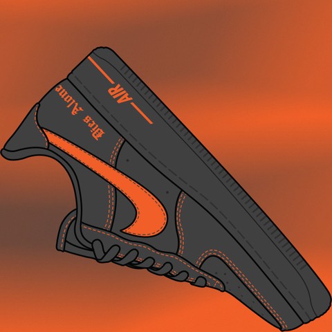 airforce1陈冠希黑色,airjordan1陈冠希同款