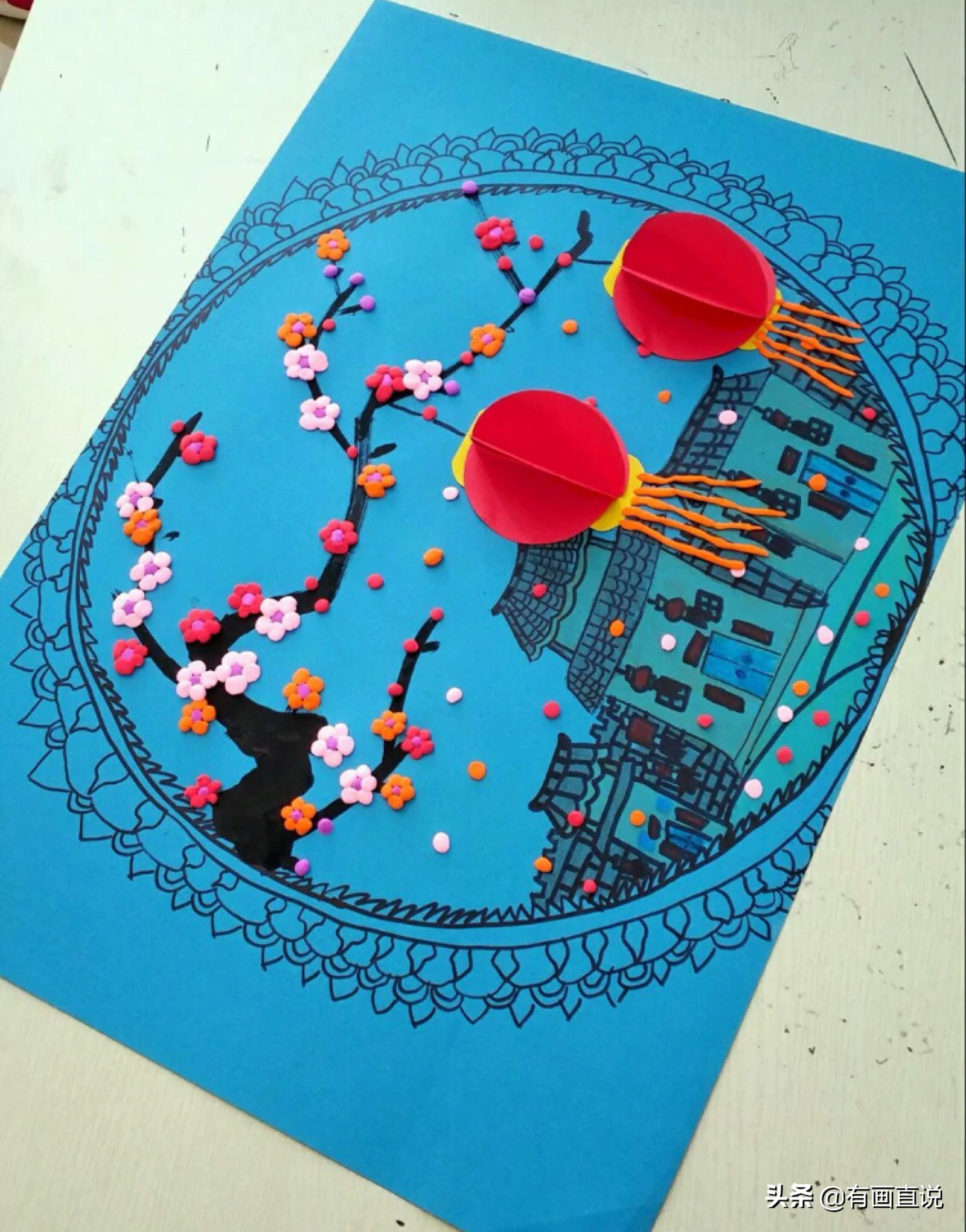 儿童创意画7-10岁变废为宝,儿童创意画7-10岁