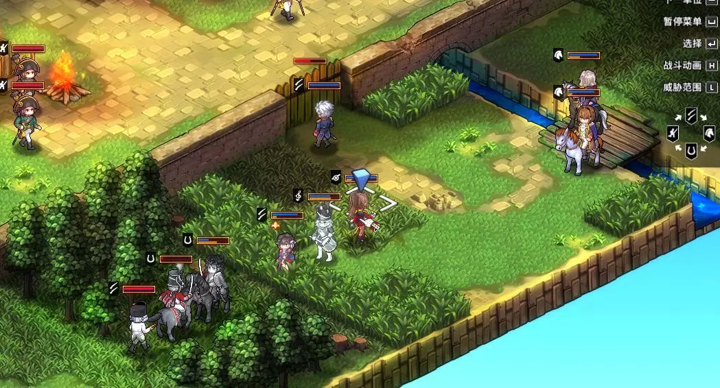 法兰西的优雅，战场上的鸢尾花开——国人SRPG巨作《圣女战旗》