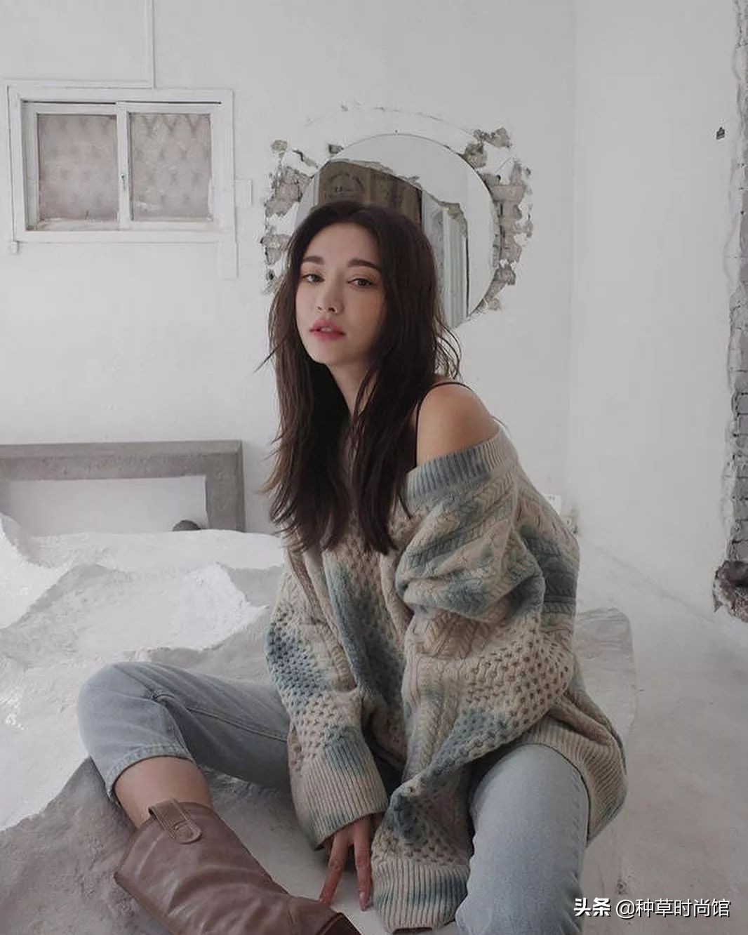 时髦针织衫穿搭,针织衫如何穿出时髦感