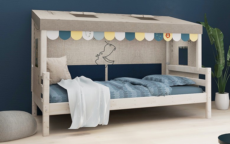 在FLEXA芙莱莎布艺树屋中读绘本是怎样的体验？