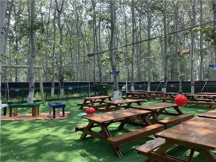 乐仕堡蹦床乐园,北京奥森公园乐仕堡