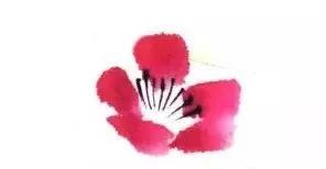 桃花的画法国画,小孩桃花画法国画