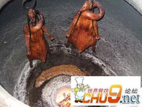瓦缸烧鹅的做法,正宗瓦缸烧鹅视频
