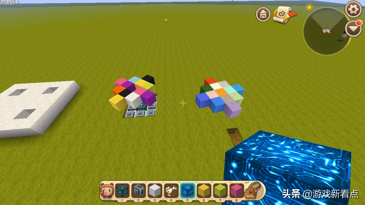 迷你世界陀螺制作教程,迷你世界旋转陀螺怎么做