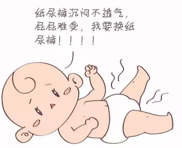 恼人的红屁屁怎么让它远离宝宝呢,预防宝宝红屁屁记住这七字诀