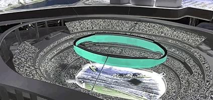 o型阳台窗帘,o型球幕