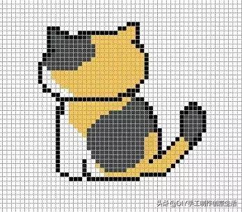 慵懒的猫钩织教程,慵懒的猫的钩织教程