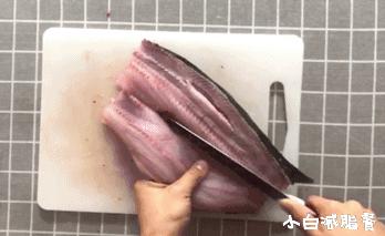 斑鱼片切法教程,斑鱼片正确切法