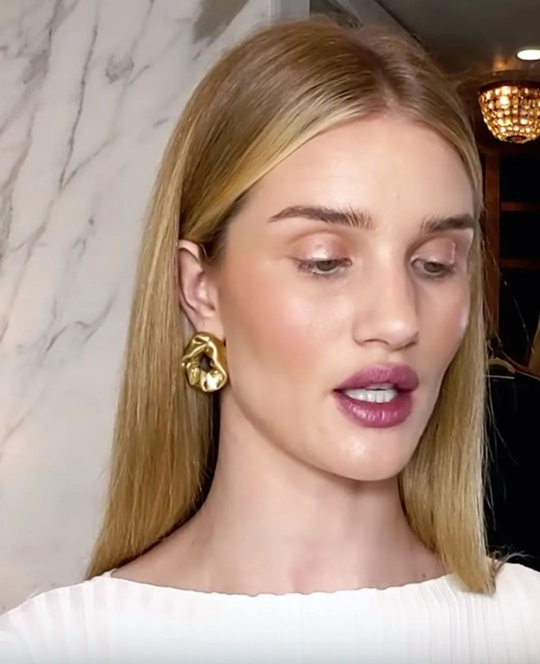 欧阳娜娜耳环,无耳洞耳钉欧阳娜娜