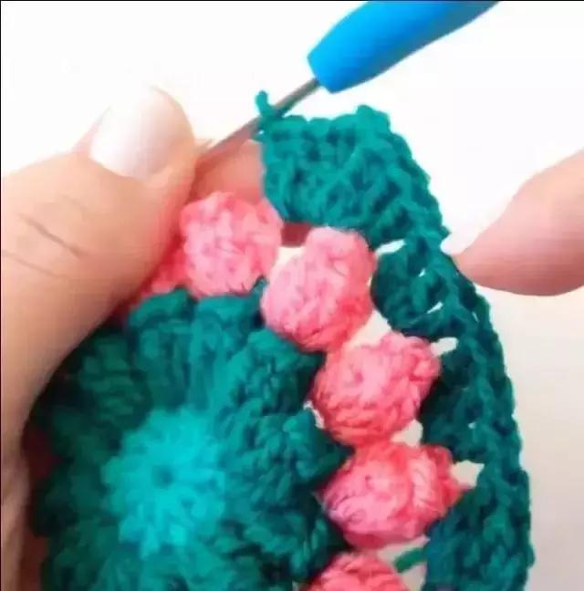 手钩玫瑰花手套教程,漂亮的手套钩法