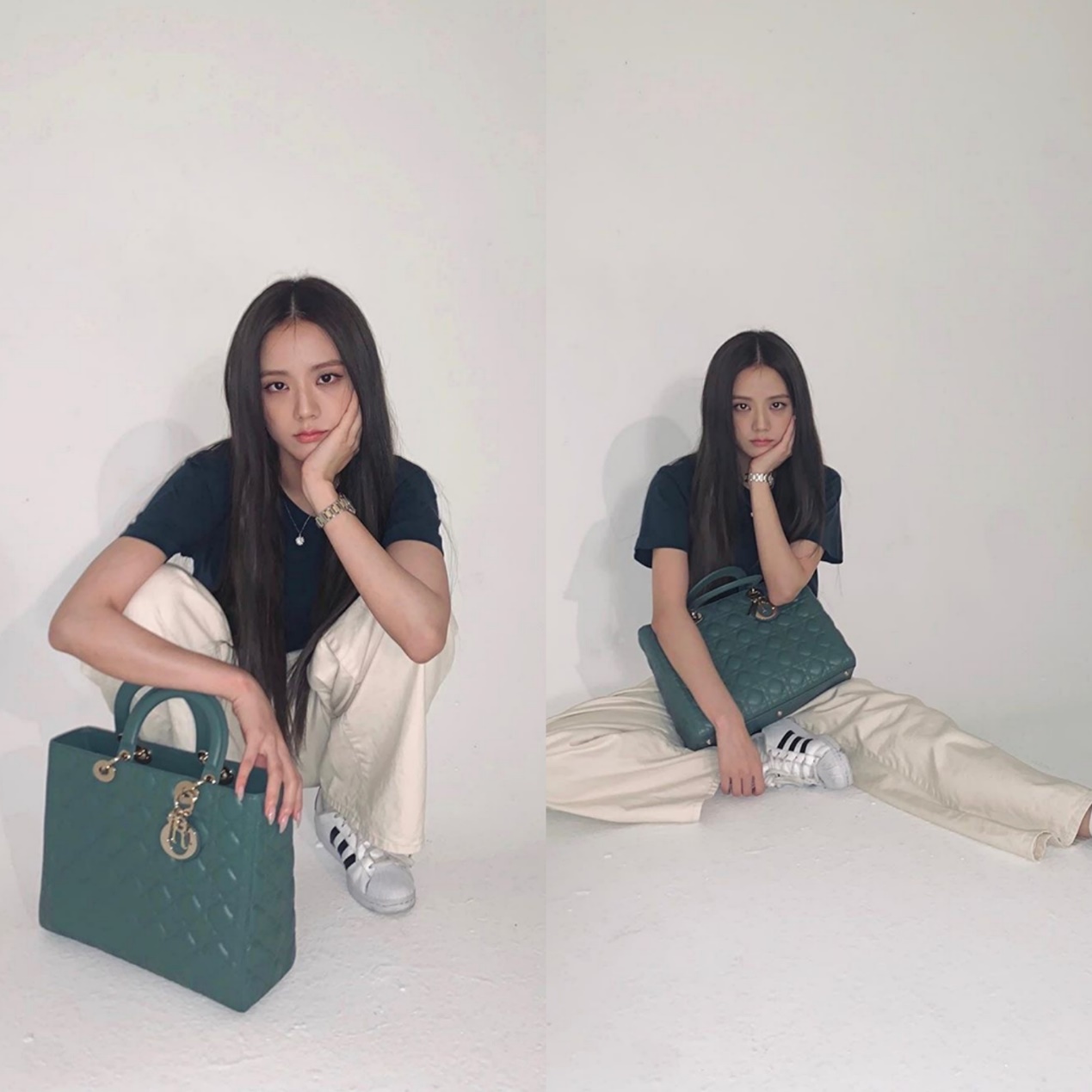 夏季衣品看“粉墨团”Jisoo怎么穿，颜值身材均在线拼的是气质