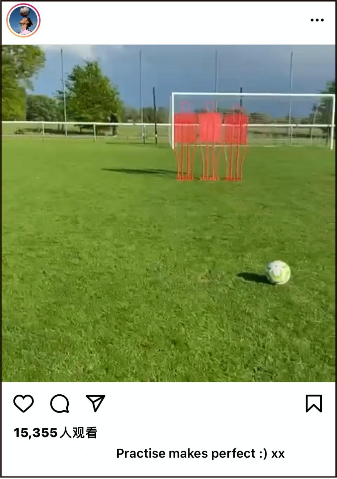 贝克汉姆训练全过程,贝克汉姆和儿子们踢球