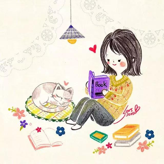 彩铅画古风人物简笔画,彩铅荷花简笔画几分钟就能学会