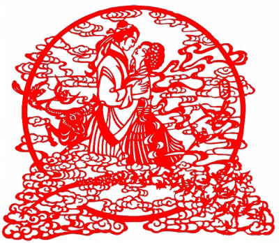 不同的节日竖构图怎么画,贴剪纸图案有什么讲究