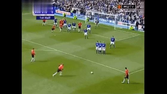 贝克汉姆永远的贝氏弧线,当贝克汉姆