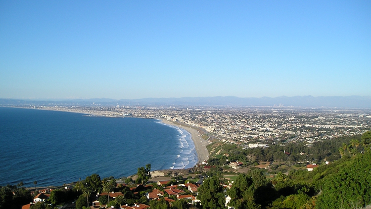 美国洛杉矶的景点照片,洛杉矶景点分布地图图片