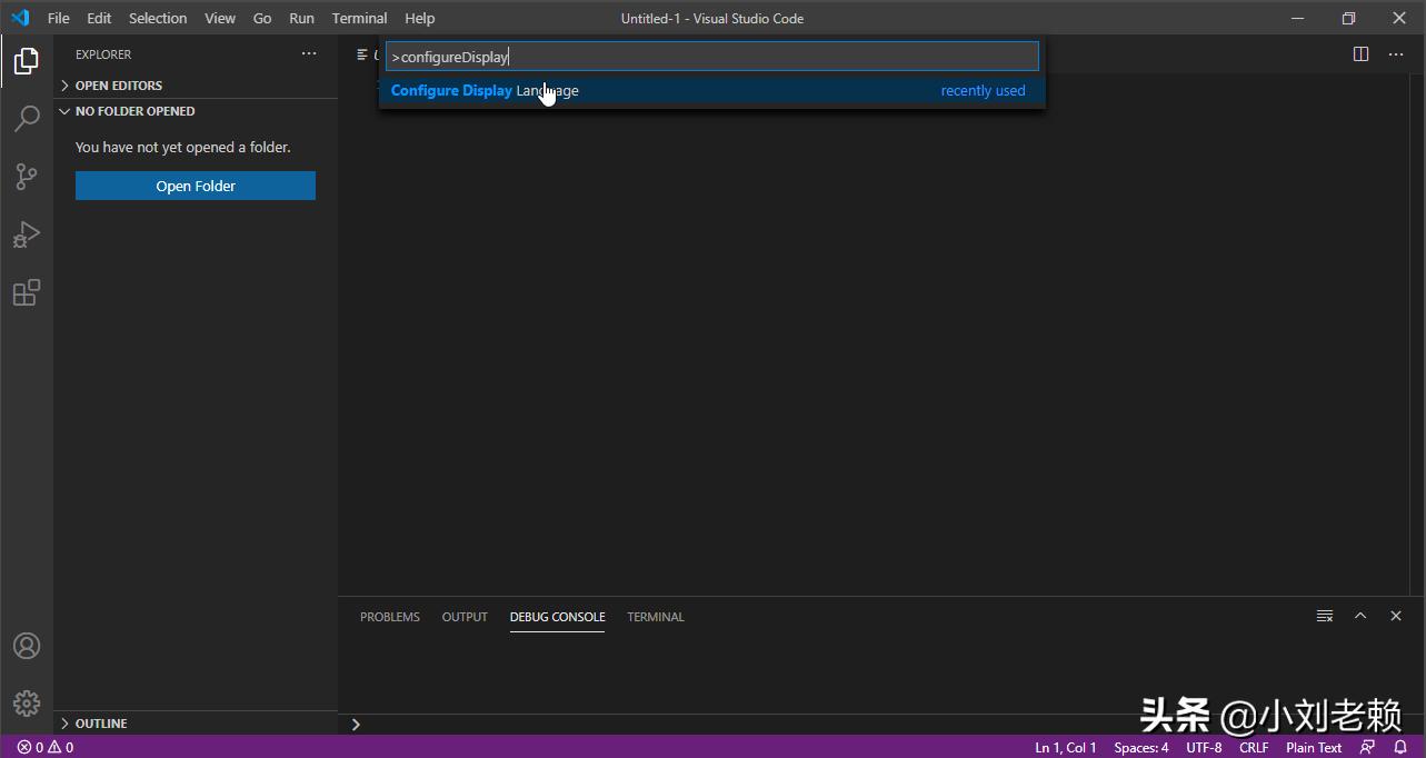 用visualstudiocode写程序,VisualStudioCode设置中文