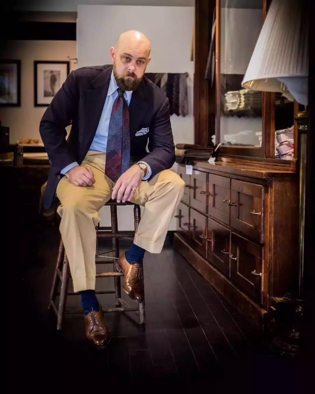 体胖男士的体面之道