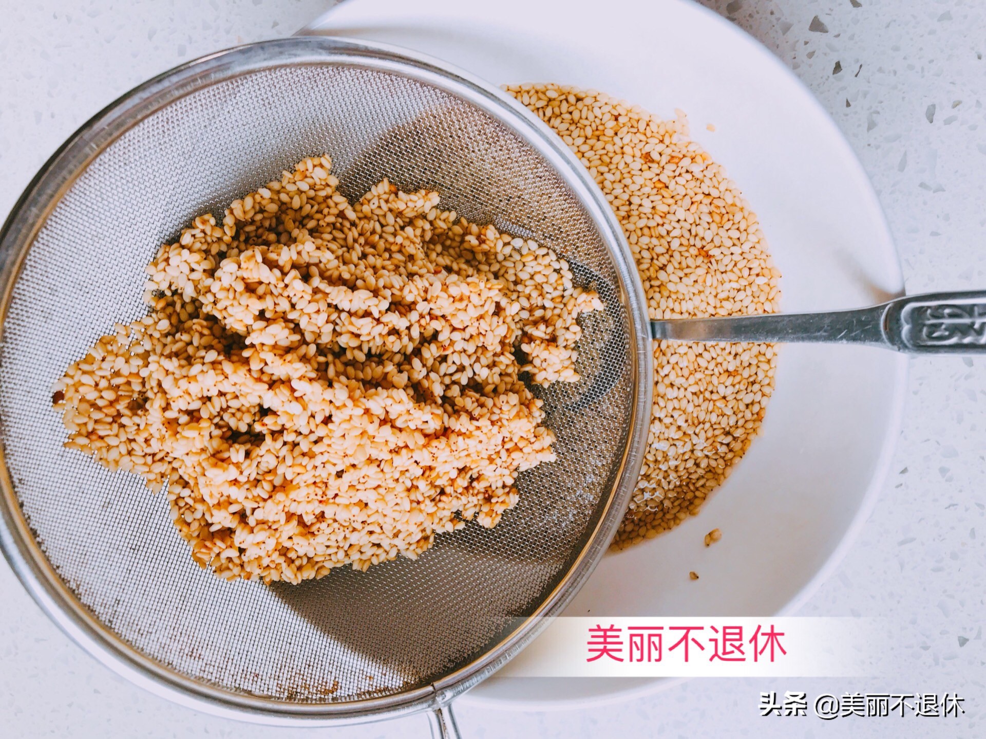 自己在家怎么用芝麻做芝麻酱,把芝麻弄干净的方法