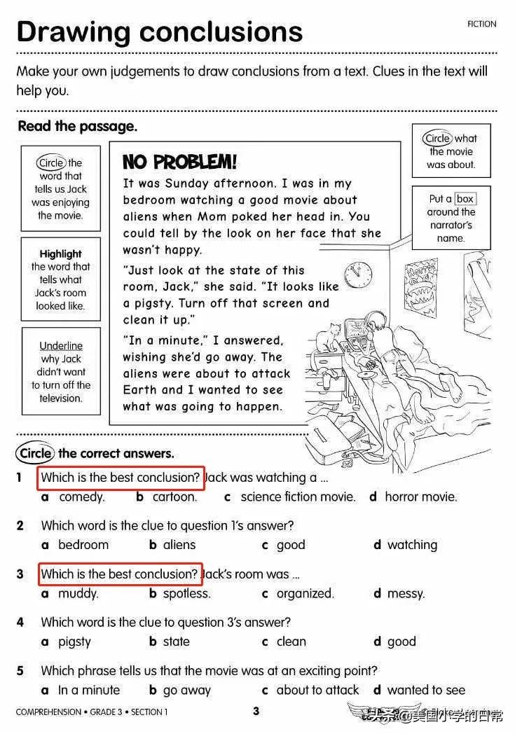 几千页的练习册全免费！暑假陪孩子在家做原汁原味的美式作业