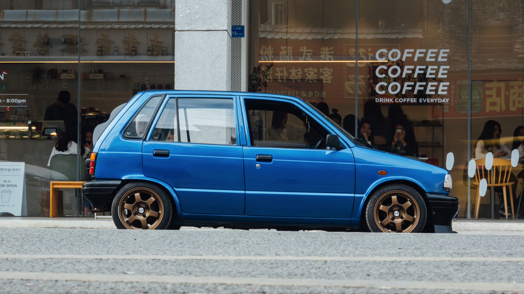 铃木奥拓自己买改装件,一万内铃木奥拓