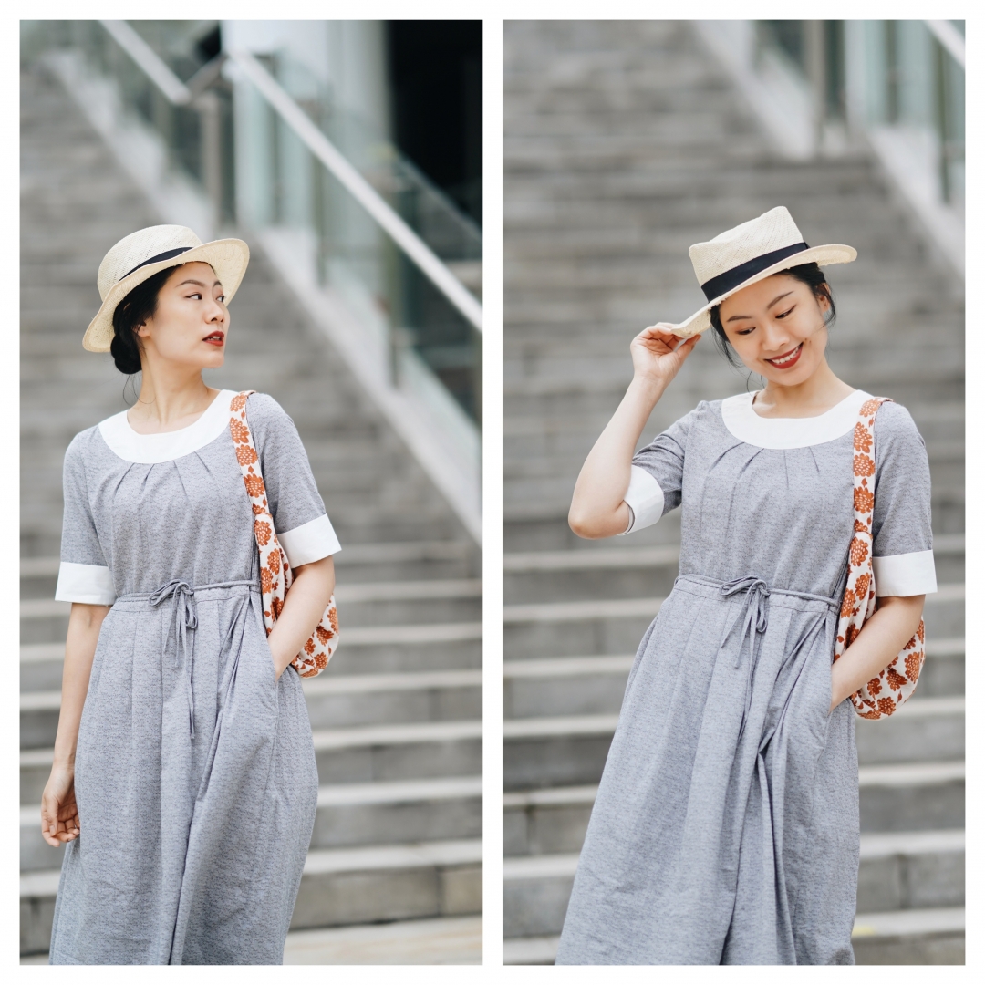 裙装慵懒风长裙,裙装慵懒文艺