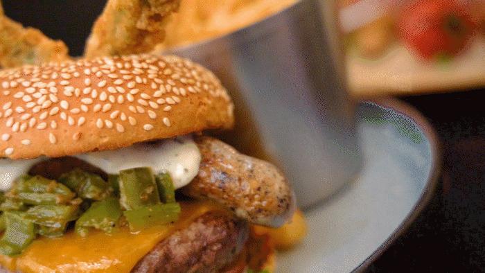 没想到,我竟被1个汉堡电到了……