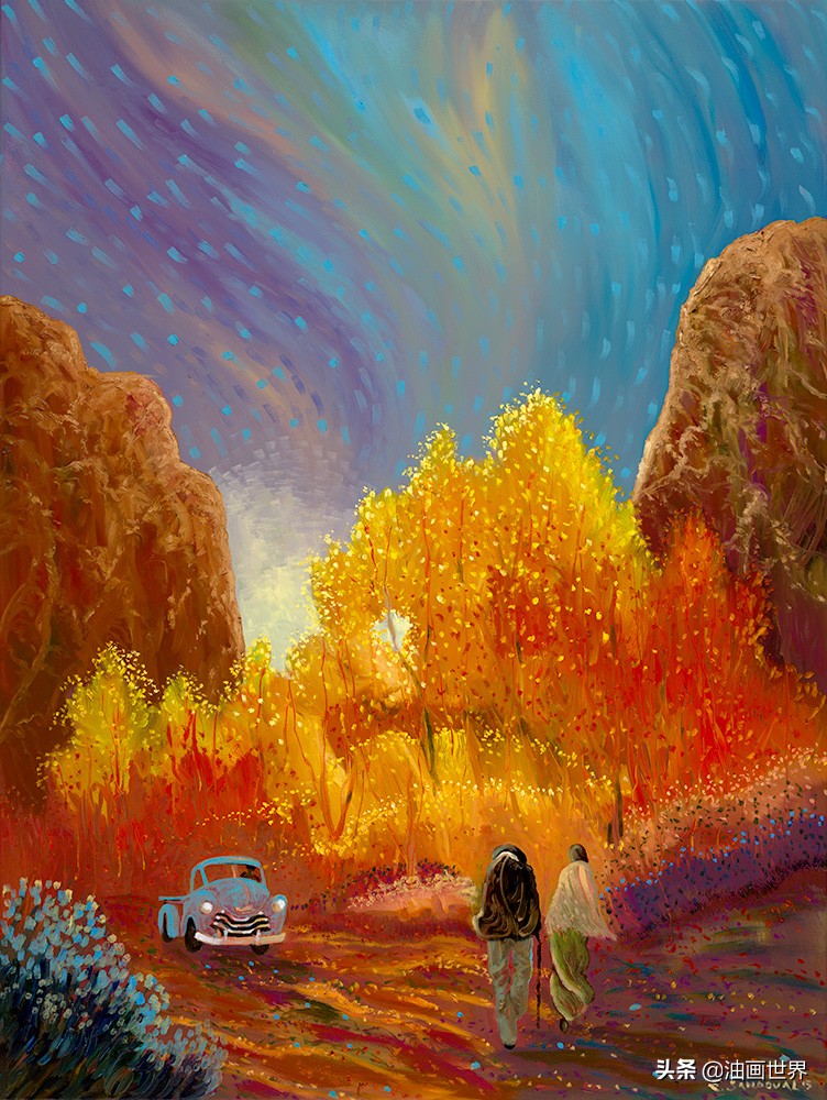 印象派色彩风景,解读印象派风景