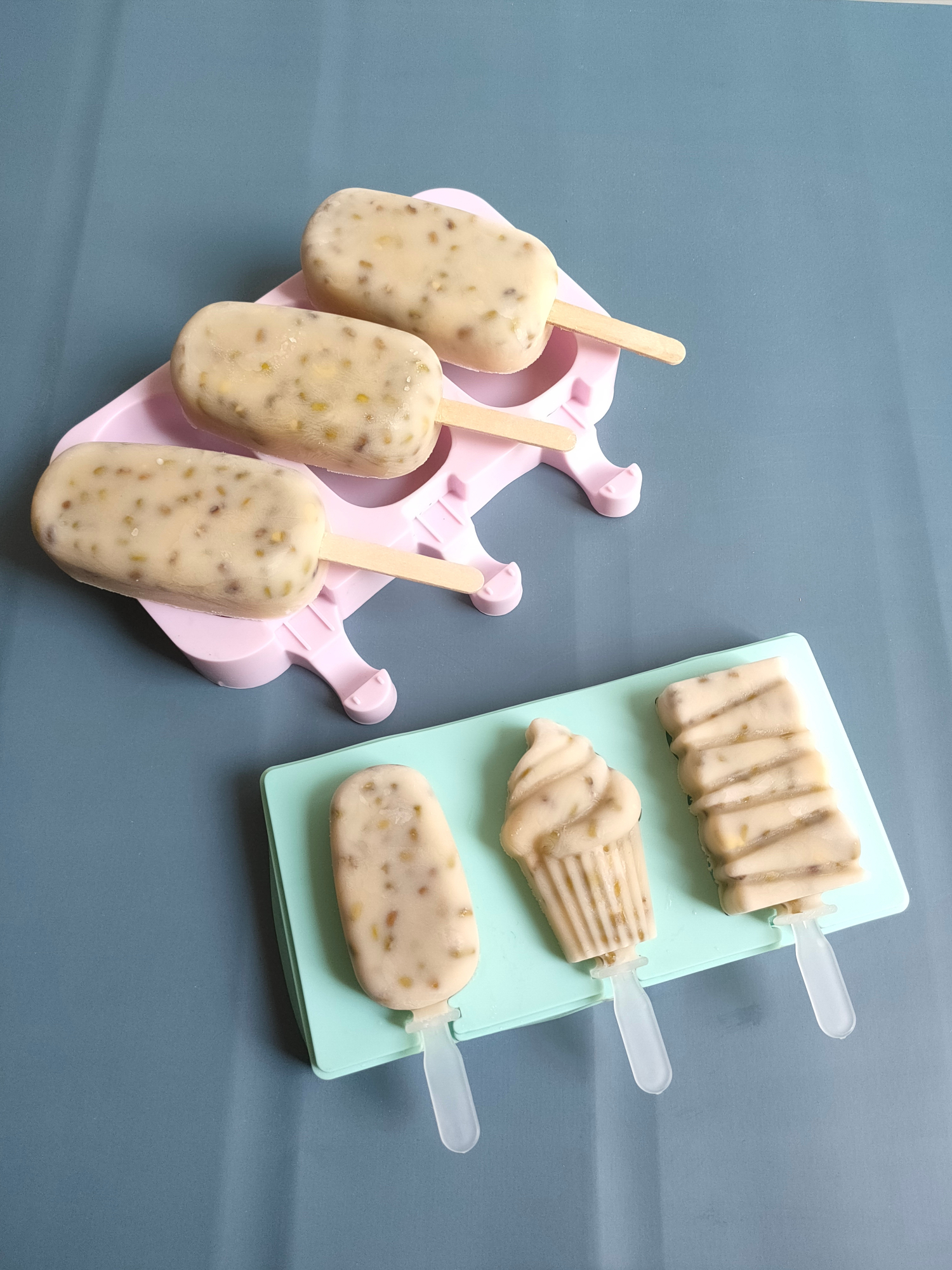 里面有绿豆的绿豆雪糕,夏天绿豆雪糕的制作方法