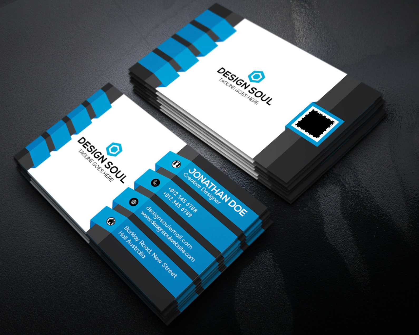 艺术涂料名片设计,设计师简约高端名片设计