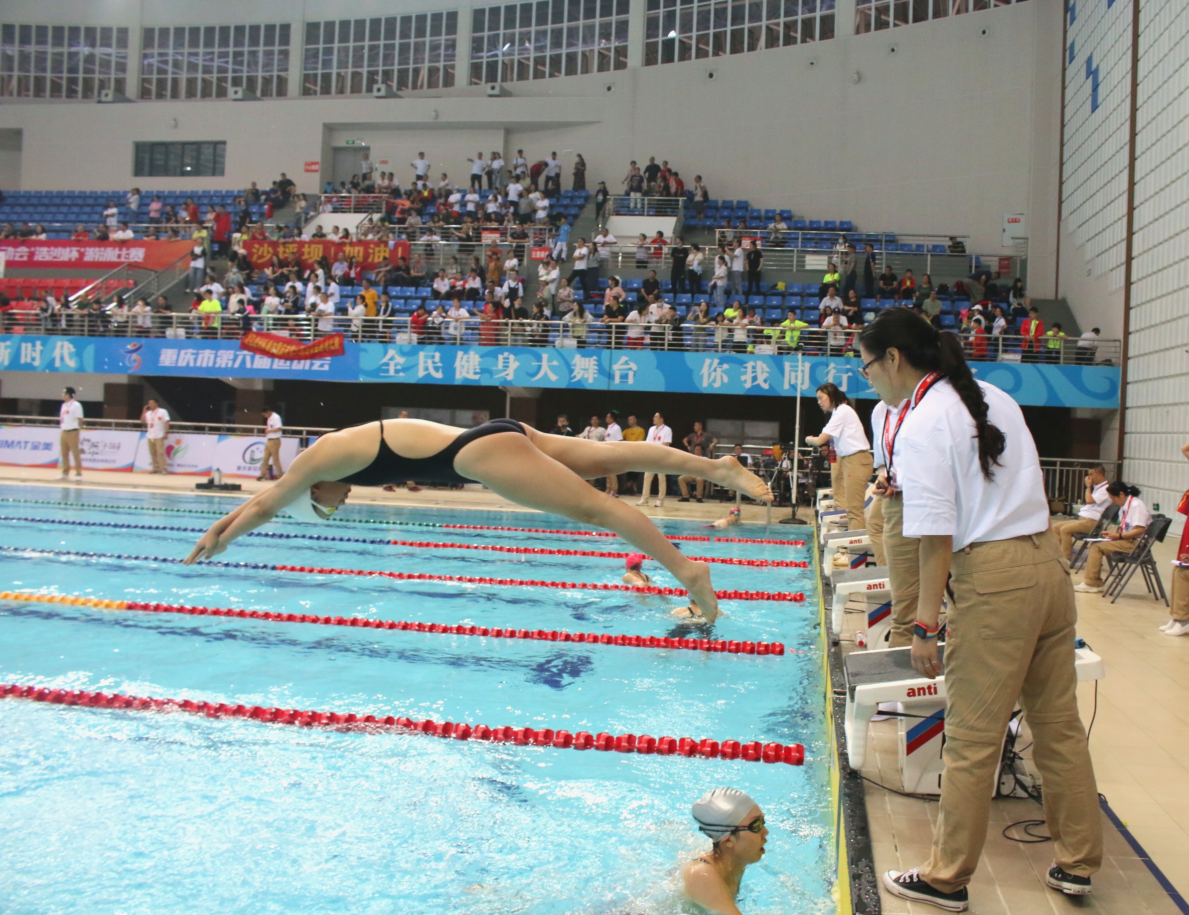 綦江游泳小将备战巴黎,綦江游泳小将