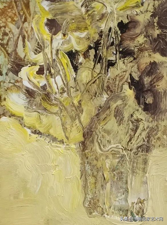 杨兴雅意向山水油画作品欣赏,艺术中国杨建宏绘画作品鉴赏