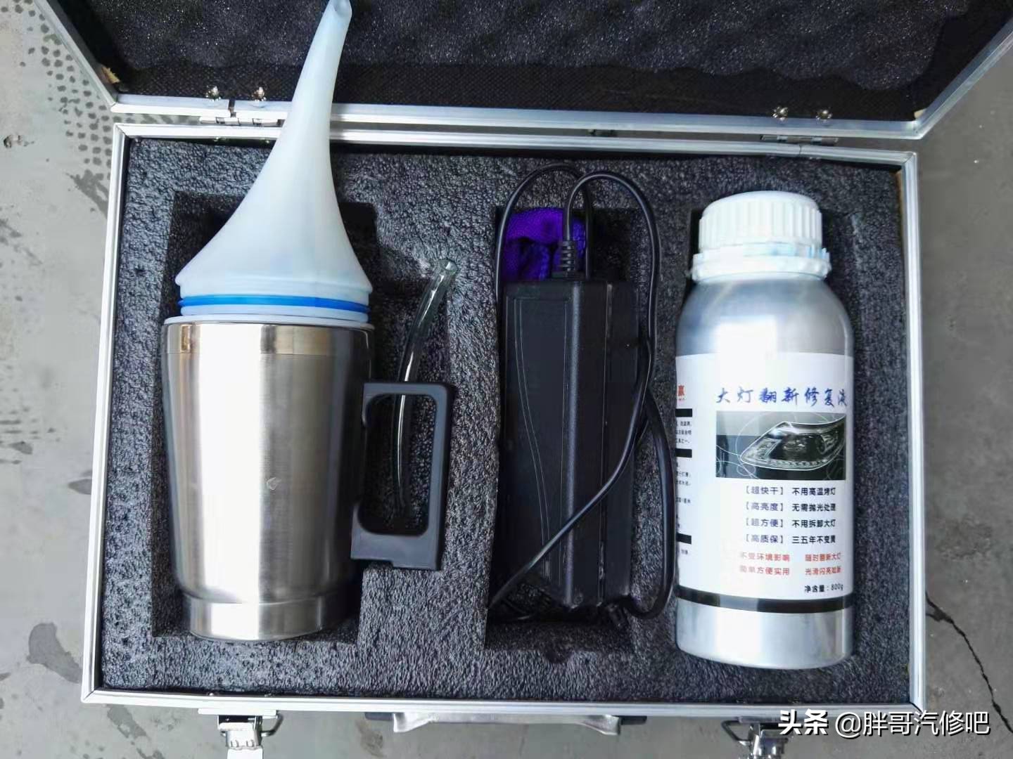 车灯发黄家用方法,大灯漏水发黄怎么补