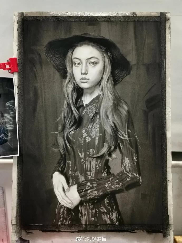 刘斌素描全过程,刘斌素描的技法