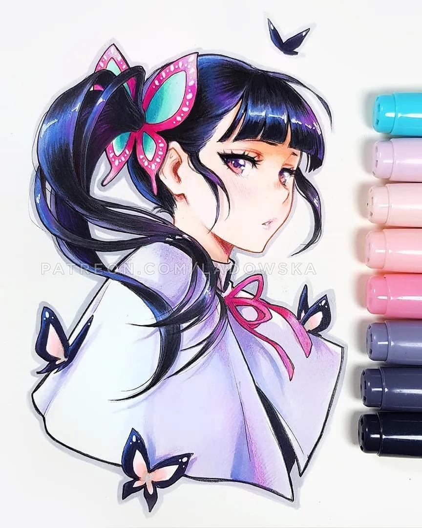 软萌可爱的动漫美少女怎么画,画可爱的动漫美少女特别简单