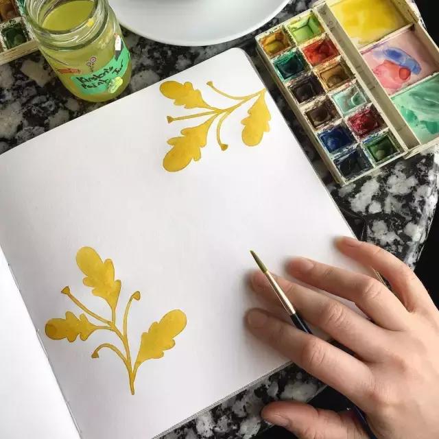 手残党零基础画,纹理画教程初学者