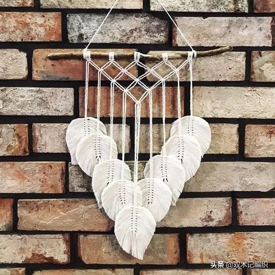 旧棉绳编叶子的方法,旧棉绳编叶子方法