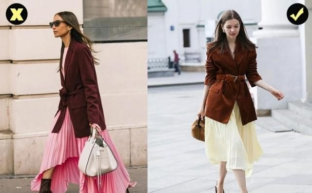 春季中长款西装外套搭配,休闲长款西装外套怎么搭配好看