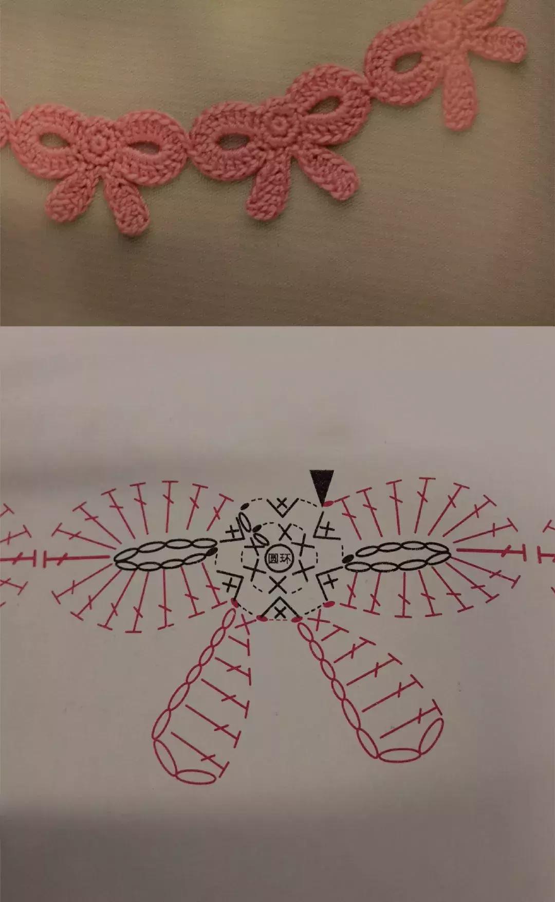 小的蝴蝶结发饰系法,小小的蝴蝶结钩织