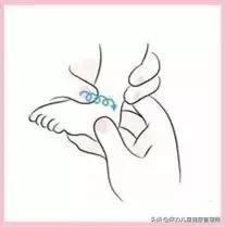 新手宝妈手把手教你教抚触按摩,新生儿脚底抚触按摩0-3个月