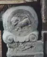 庭院门墩什么样子好看,庭院门墩用什么装饰